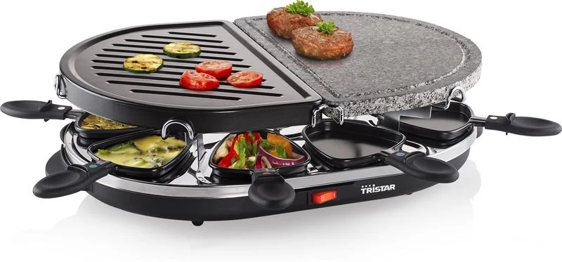 TRISTAR GOURMETSTEL 8 PERS 1200W