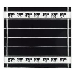 DDDDD TD BONTE KOE ZWART/WIT 60X65 CM