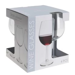 RODE WIJNGLAZEN S/4 58 CL