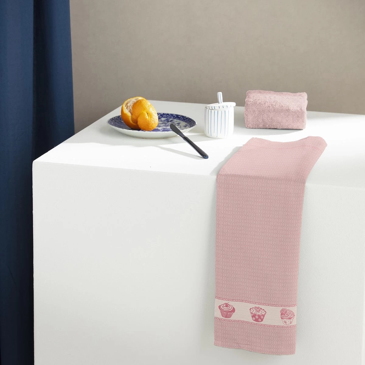 DDDDD THEEDOEK BAKERY PINK 65 X 60 CM - Afbeelding 3