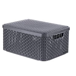 CURVER STYLE MANDJE 18L M DEKSEL ANTRACI