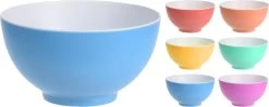 SCHAAL MELAMINE COLOURS 6 ASSORTI KLEUR