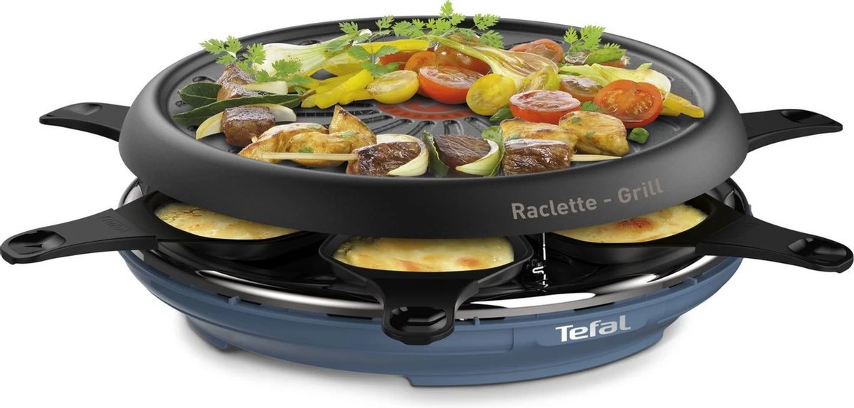 TEFAL GOURMETSET DECO 6 PERSONEN ROND