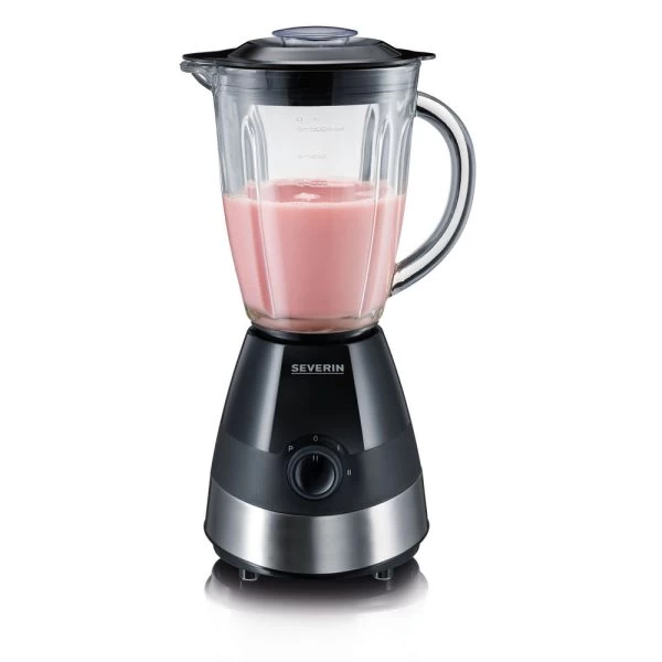 SEVERIN BLENDER 1.5L 550W ZWART/RVS