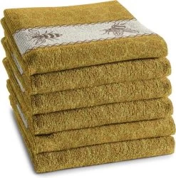 DDDDD KD BEES YELLOW 50 X 55 CM