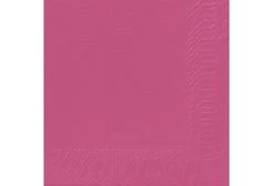 DUNI SERVETTEN FUCHSIA 3-LAAGS 33X33