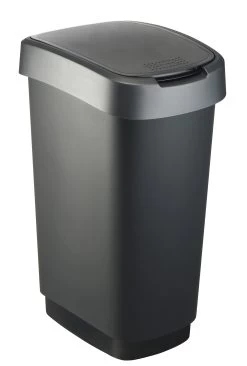 ROTHO AFVALBAK TWIST 50L - ZWART
