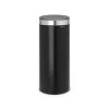 BRABANTIA TOUCHBIN 30L ZWART RVS DKSL