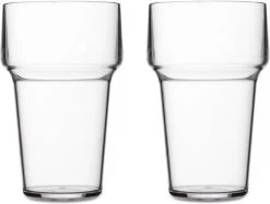 SET BIERGLAS 250 ML SAN 2 STUKS