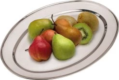 EH SERVEERSCHAAL RVS 45 X 29 CM