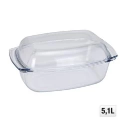 EH OVENSCHAAL MET DEKSEL 5.1L 34X23X11CM