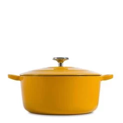 BK BRAADPAN BOURGOGNE 24 CM SUNNY YELLOW