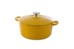 BK BRAADPAN BOURGOGNE 28 CM SUNNY YELLOW