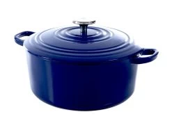 BK BRAADPAN BOURGOGNE 24 CM ROYAL BLUE