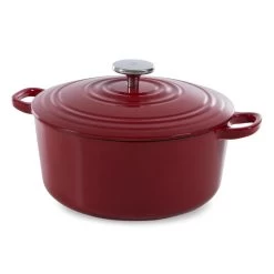 BK BRAADPAN BOURGOGNE 28 CM CHILI RED
