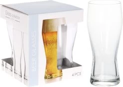 BIERGLAS STANDAARD SET VAN 4 400ML
