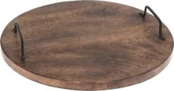 SERVEERPLANK MANGOHOUT 40CM HANDGREEP