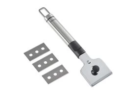 LEIFHEIT KOOPLAAT SCHRAPPER RVS