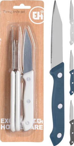 EH SCHILMES / PARING KNIFE SET 3ST 4ASS