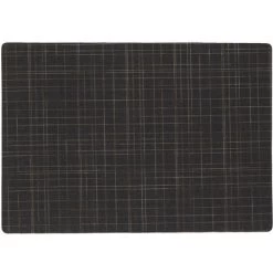 PLACEMAT 30 X 43 CM LISO NEGRO
