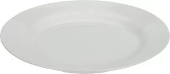 BORD PORSELEIN WIT 27CM ROND