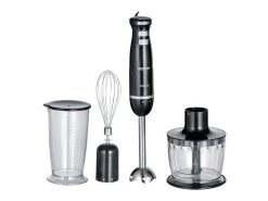 SEVERIN STAAFMIXERSET 600W ZWART 3-IN-1