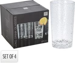 ATMOS FERA LONGDRINKGLAZEN SET 4 260ML
